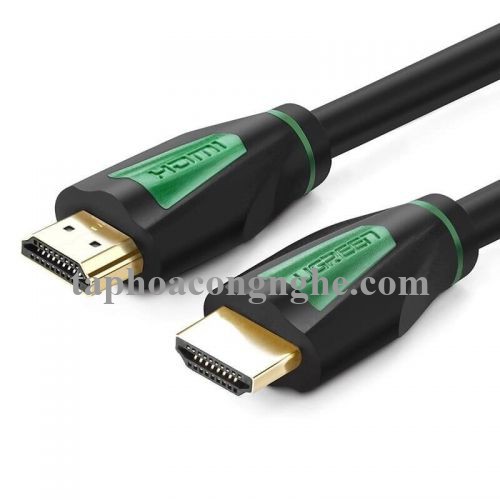 Ugreen 30193 5M màu Đen Cáp tín hiệu HDMI chuẩn 1.4 hỗ trợ phân giải 4K * 2K HD116 30030193